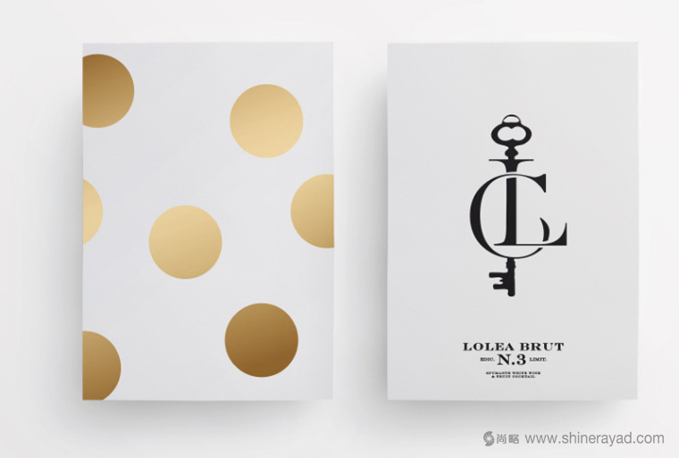 西班牙Lolea 氣泡酒包裝設計白金色系列-上海包裝設計公司12
