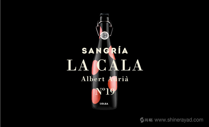 西班牙Lolea 氣泡酒包裝設計黑紅色系列-上海包裝設計公司1