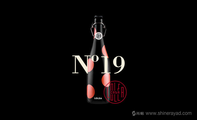 西班牙Lolea 氣泡酒包裝設計黑紅色系列-上海包裝設計公司9