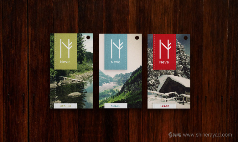 北歐Neve 戶外服飾VI設(shè)計(jì)-服飾吊牌設(shè)計(jì)-上海VI設(shè)計(jì)公司2