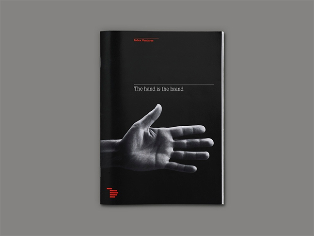 Ventures 指數投資公司抽象手形標志設計-上海標志設計公司2