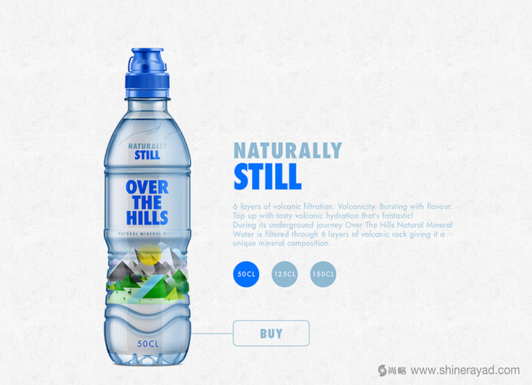 Over The Hill 天然礦泉水包裝設(shè)計(jì)-上海包裝設(shè)計(jì)公司設(shè)計(jì)欣賞3