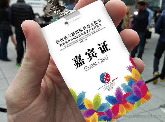 體現(xiàn)長壽養(yǎng)生文化的四川眉山彭山區(qū)旅游城市LOGO設計7-輔助彩色葉子圖形設計