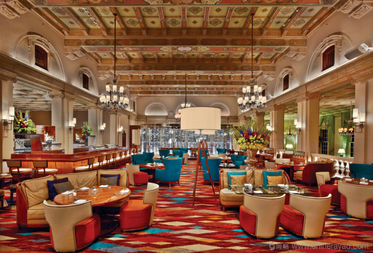 HMF餐廳品牌VI形象設計輔助圖形設計-上海餐飲VI設計公司設計參考1