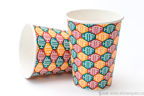 HMF餐廳品牌VI形象設計輔助圖形設計-上海餐飲VI設計公司設計參考4-餐廳水杯圖案設計