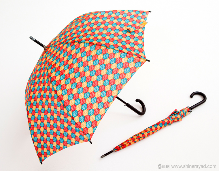 HMF餐廳品牌VI形象設計輔助圖形設計-上海餐飲VI設計公司設計參考6-雨傘圖案設計