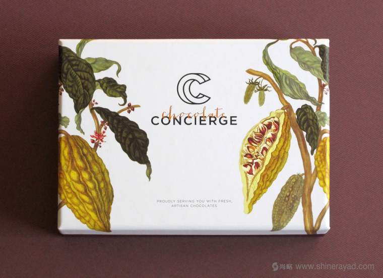 Concierge 高檔巧克力禮盒包裝設計-上海包裝設計公司-上海品牌策劃設計公司包裝鑒賞1