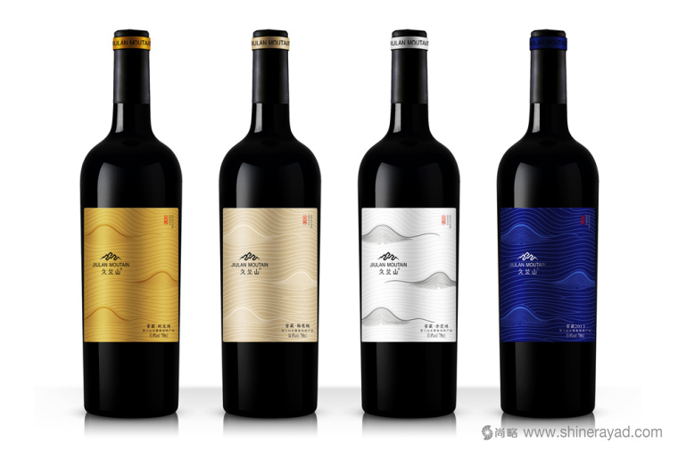 寧夏久蘭山葡萄酒包裝設計-上海紅酒包裝設計公司包裝設計鑒賞5