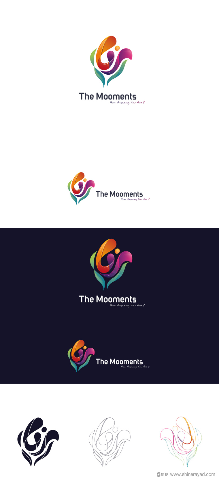 花朵標志設計LOGO設計VI設計--上海VI設計公司2