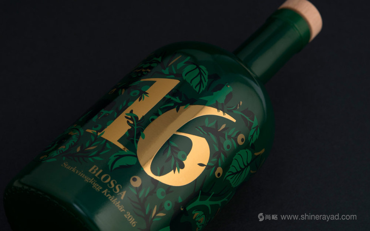 Blossa 圣誕瑞典甜酒包裝設計-上海包裝設計公司國外設計欣賞4