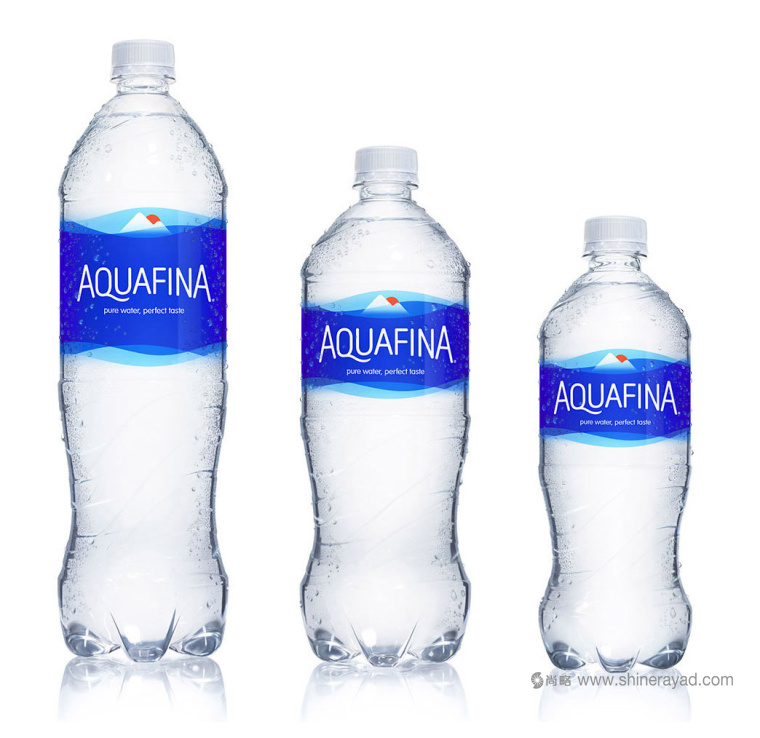 Aquafina 瓶裝水純凈水新包裝瓶形設計上海包裝設計公司6