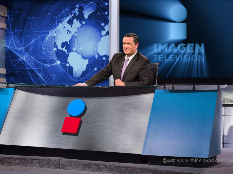 墨西哥電視臺網絡多媒體集團Imagen新logo設計-上海logo設計公司7