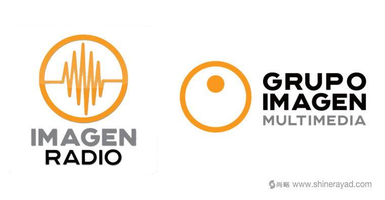 墨西哥電視臺網絡多媒體集團Imagen新logo設計-上海logo設計公司2