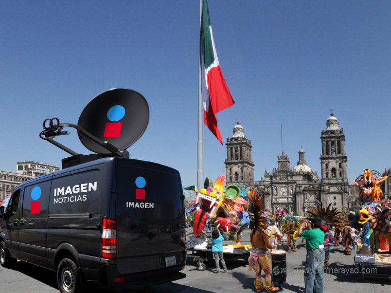 墨西哥電視臺網絡多媒體集團Imagen新logo設計-上海logo設計公司10