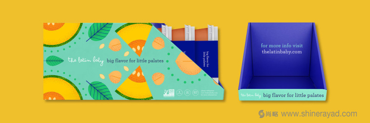 THE LATIN BABY 嬰兒食品包裝設(shè)計(jì)矢量插畫設(shè)計(jì)-上海包裝設(shè)計(jì)公司2