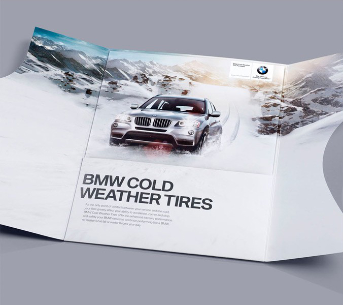 寶馬汽車品牌創意宣傳畫冊設計宣傳折頁設計-上海畫冊設計公司設計欣賞3