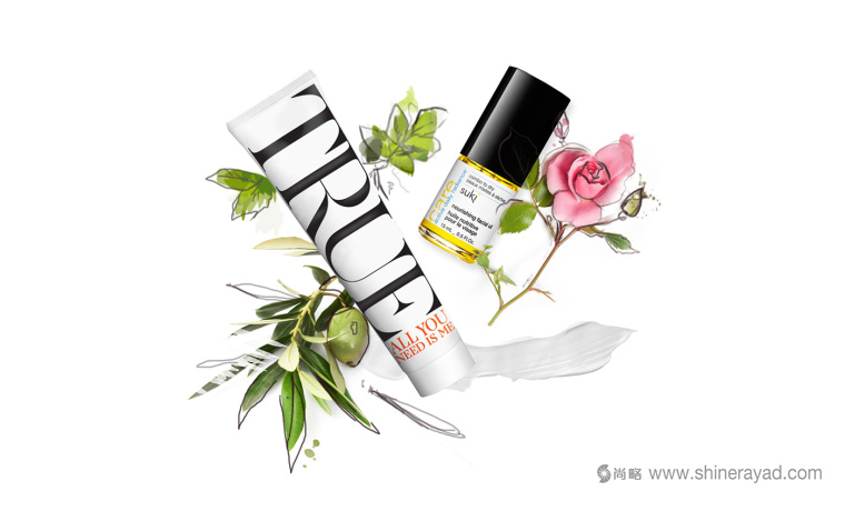 ORGANICALL有機化妝品宣傳畫冊與折頁設計花草插畫設計-上海畫冊設計公司15