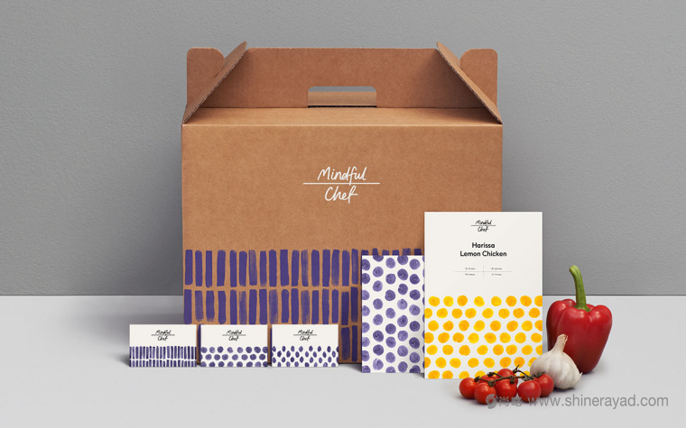 廚師上門服務與餐飲外送品牌 Mindful Chef 品牌形象設計-上海品牌設計公司3