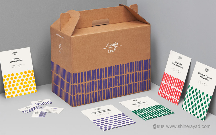 廚師上門服務與餐飲外送品牌 Mindful Chef 品牌形象設計-上海品牌設計公司1