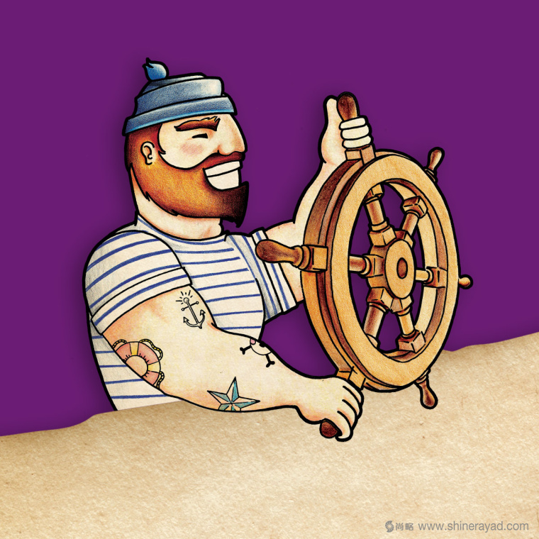 Figgin’ Fruit 無花果餅干包裝設計船長人物水果插畫設計篇-上海食品包裝設計公司6