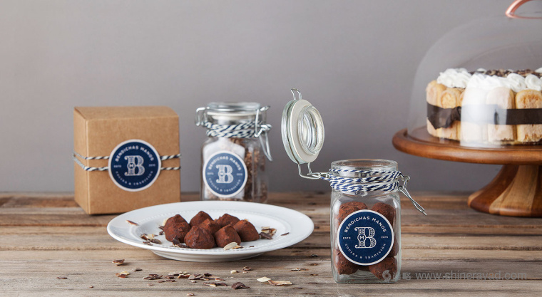 Bendichas 蛋糕面包烘培店logo設計品牌VI形象設計-上海品牌設計公司