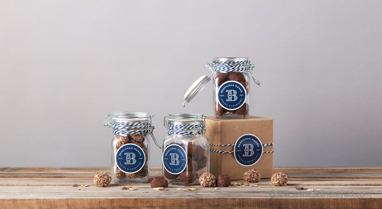 Bendichas 蛋糕面包烘培店logo設計品牌VI形象設計-上海品牌設計公司