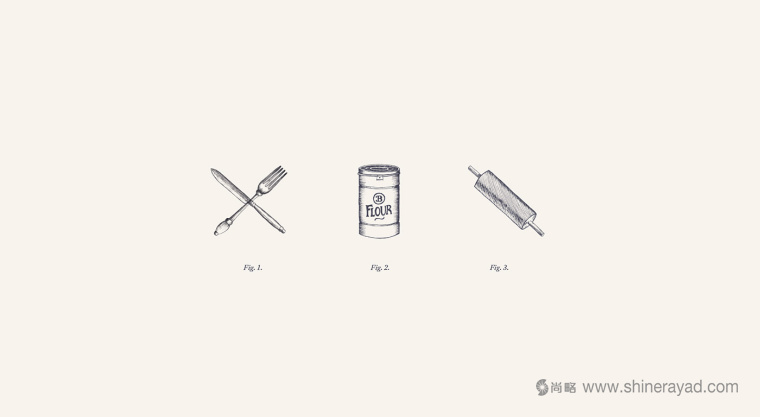 Bendichas 蛋糕面包烘培店logo設計品牌VI形象設計-上海品牌設計公司