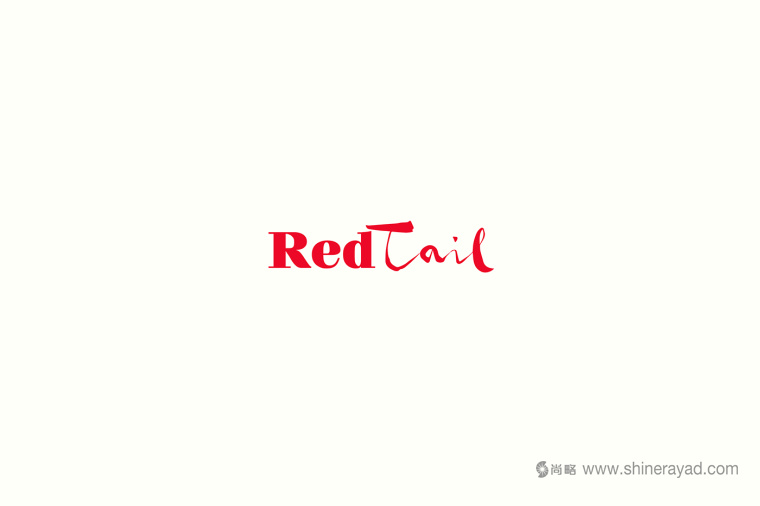 Red Tail 紅尾酒吧logo設計、吉祥物設計、VI設計、品牌形象設計-上海品牌設計公司