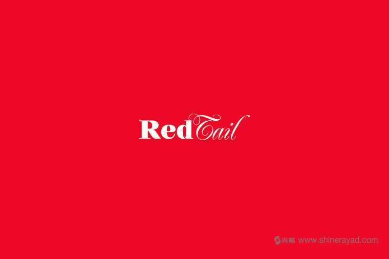 Red Tail 紅尾酒吧logo設計、吉祥物設計、VI設計、品牌形象設計-上海品牌設計公司