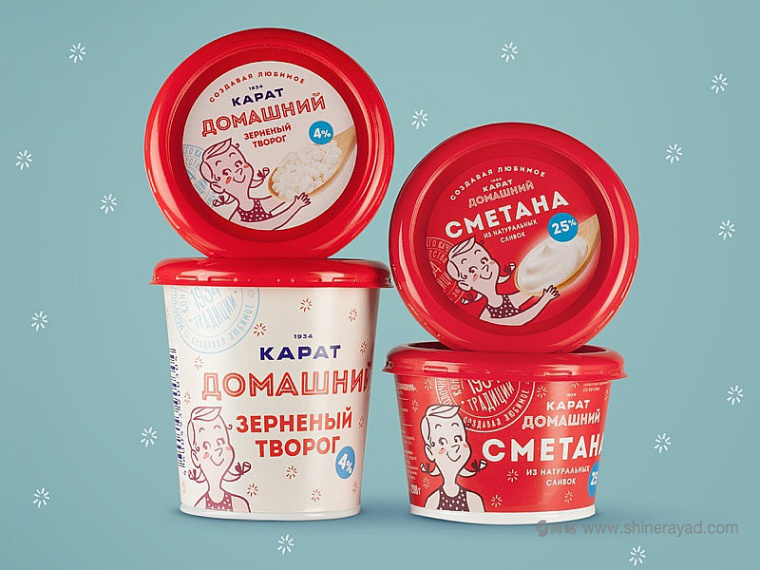 KARAT小屋兒童奶制品奶酪酸奶品牌包裝設計兒童插畫設計-上海包裝設計公司