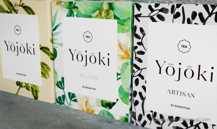 Yojoki Tea 茶葉logo設計與包裝設計