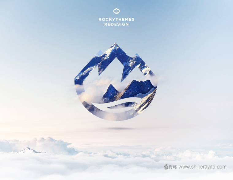 RockyThemes 橋梁建筑設計公司logo設計