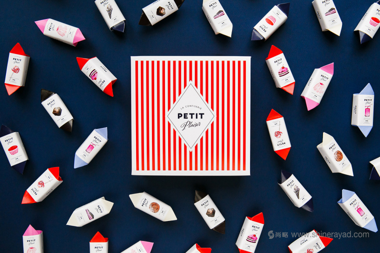 Petit plaisir 巧克力糖果包裝設(shè)計插畫設(shè)計-上海包裝設(shè)計公司