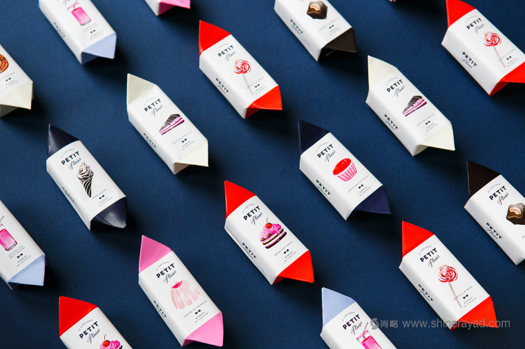 Petit plaisir 巧克力糖果包裝設(shè)計插畫設(shè)計-上海包裝設(shè)計公司