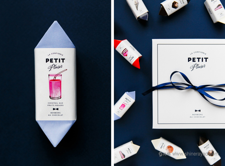 Petit plaisir 巧克力糖果包裝設(shè)計插畫設(shè)計-上海包裝設(shè)計公司