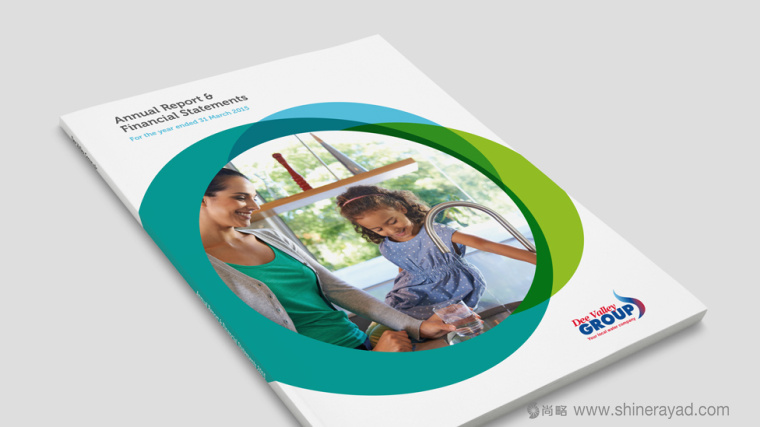 Dee Valley Wate 水企業(yè)年度報告畫冊設(shè)計-上海畫冊設(shè)計公司