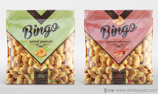 賓果鹽漬花生包裝-上海包裝設(shè)計公司