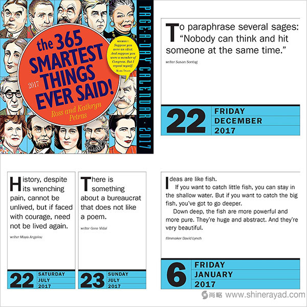 365句經典語錄掛歷設計--2017年最佳臺歷設計靈感-上海品牌設計公司-上海平面設計公司 365句經典語錄掛歷設計--2017年最佳臺歷設計靈感-上海品牌設計公司-上海平面設計公司