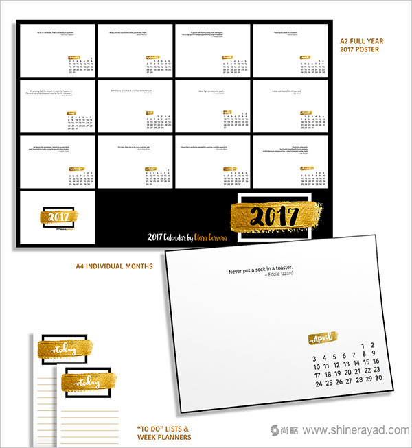 名言警句掛歷設計--2017年最佳臺歷設計靈感-上海品牌設計公司-上海平面設計公司 名言警句掛歷設計--2017年最佳臺歷設計靈感-上海品牌設計公司-上海平面設計公司