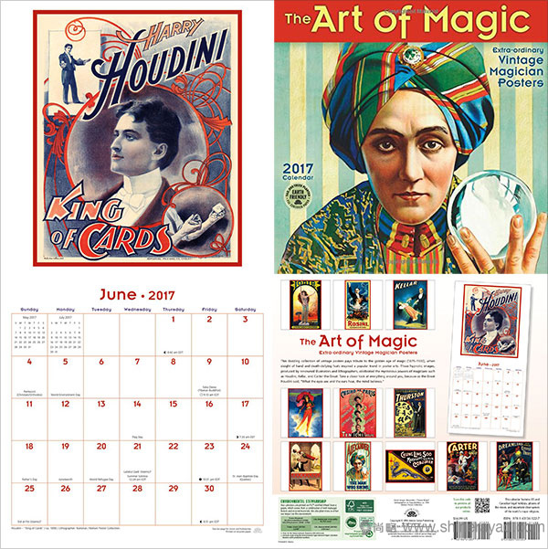 魔法的藝術掛歷設計--2017年最佳臺歷設計靈感-上海品牌設計公司-上海平面設計公司 魔法的藝術掛歷設計--2017年最佳臺歷設計靈感-上海品牌設計公司-上海平面設計公司