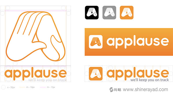 Applause Logo設計-上海logo設計公司