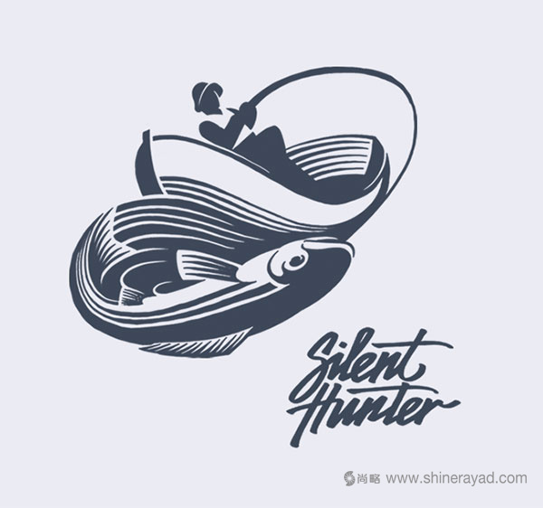 Silent Hunter Logo設計-上海logo設計公司