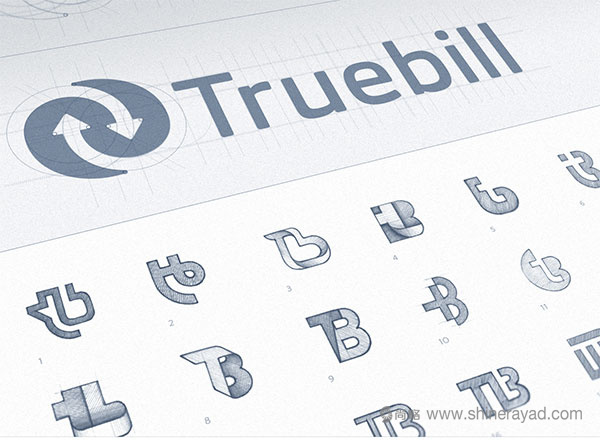 Truebill Logo設計-上海logo設計公司