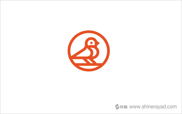 上海尚略logo設計公司設計培訓：80+個極佳創意扁平Logo設計靈感