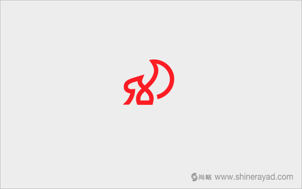 上海尚略logo設計公司設計培訓：80+個極佳創意扁平Logo設計靈感