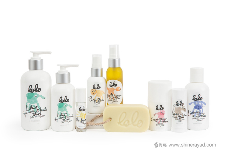 LOLO兒童洗護(hù)沐浴清潔產(chǎn)品及手工肥皂包裝設(shè)計(jì)“手掌印動(dòng)物篇”