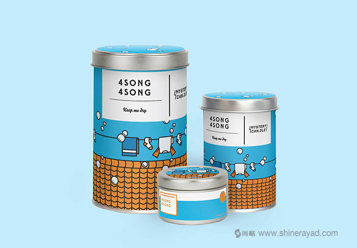 上海包裝設(shè)計(jì)公司分享Mystery Can 夏季系列蠟燭包裝設(shè)計(jì)靈感