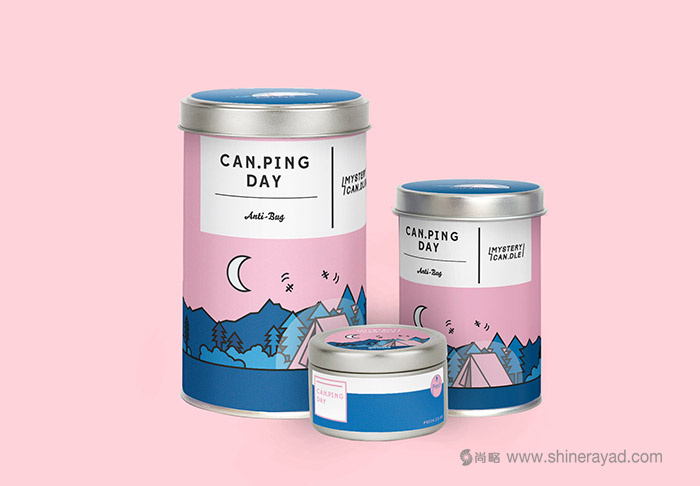 上海包裝設(shè)計(jì)公司分享Mystery Can 夏季系列蠟燭包裝設(shè)計(jì)插畫設(shè)計(jì)靈感