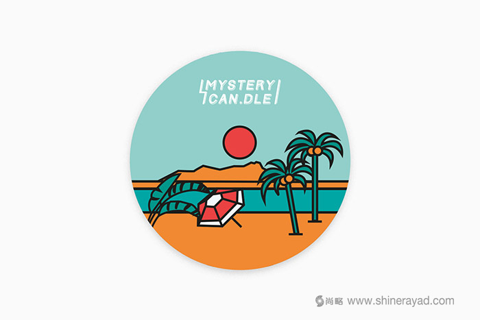 上海包裝設(shè)計(jì)公司分享Mystery Can 夏季系列蠟燭包裝設(shè)計(jì)插畫設(shè)計(jì)靈感