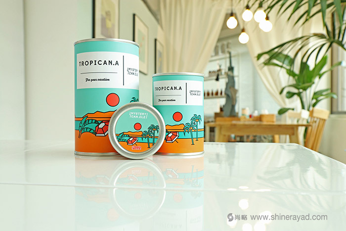 上海包裝設(shè)計(jì)公司分享Mystery Can 夏季系列蠟燭包裝設(shè)計(jì)插畫設(shè)計(jì)靈感